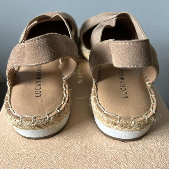 Lucky Brand Tan Suede Espadrilles - Picture 8 of 8